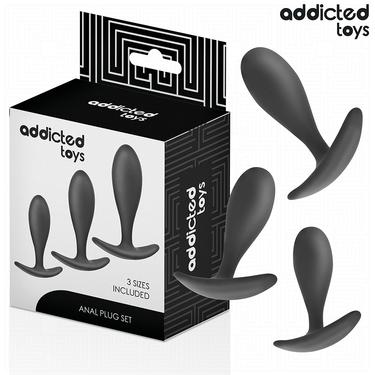 Set di 3 Tappi Anali in Silicone Medico - Comfort e Sicurezza